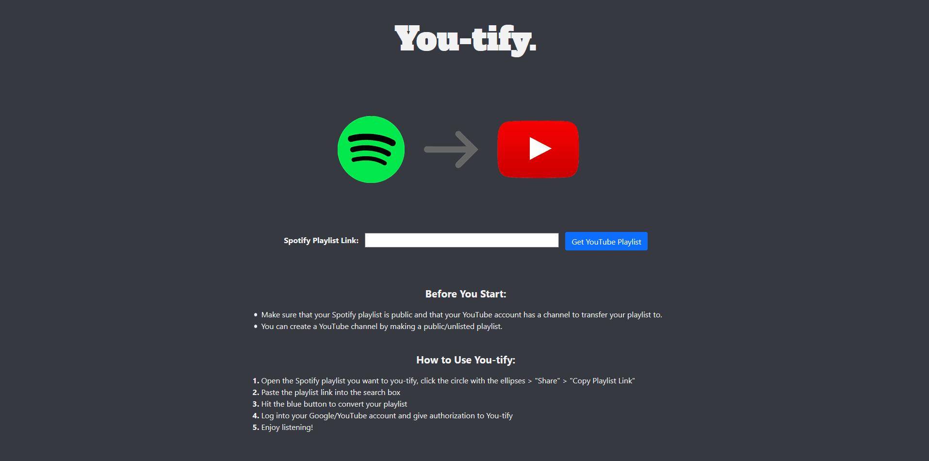 Youtify